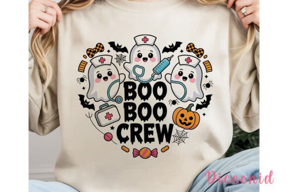Download Boo Boo Crew Ghosts Sublimation Design - Sublimation design Collection