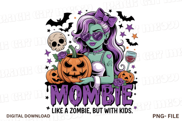 Download Funny Mom Sublimation Design, Mombie Png - Sublimation design Collection