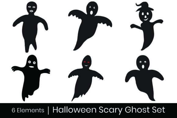 Download Halloween Scary Ghost Elements - Premium Resources