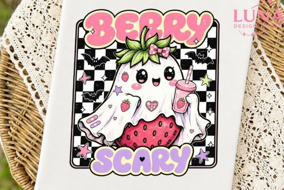 Download Berry Scary Ghost Strawberry PNG - Scary ghost Collection