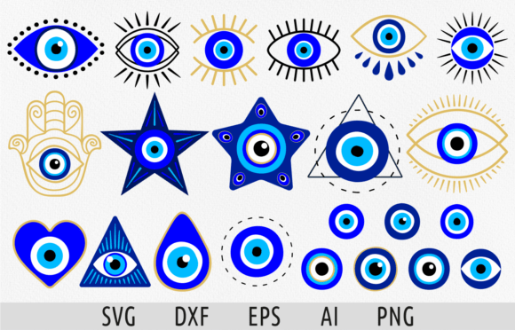 Download Evil Eye Svg Bundle Nazar Svg Hamsa Hand - Evil Collection
